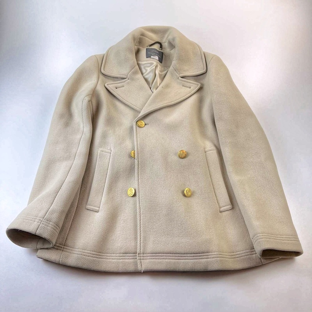 J Crew Ludrow Irish Linen Preppy Coastal Women's Size 6. Blazer Jacket